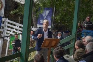 Frigerio: «las rutas 1 y 2 me quitan el sueño». Busca financiamiento para repavimentarlas