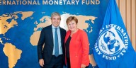 Caputo habló con Georgieva: el FMI ratificó el apoyo al Gobierno y rescató “el importante progreso en la reducción de la inflación”