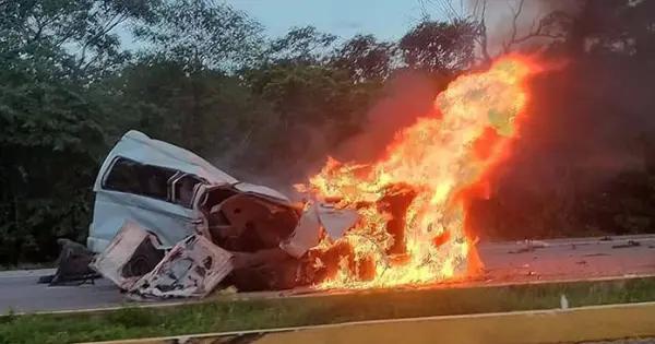 Choque múltiple causa 15 muertos