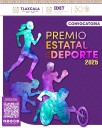 Lanza IDET convocatoria para el Premio Estatal del Deporte 2025