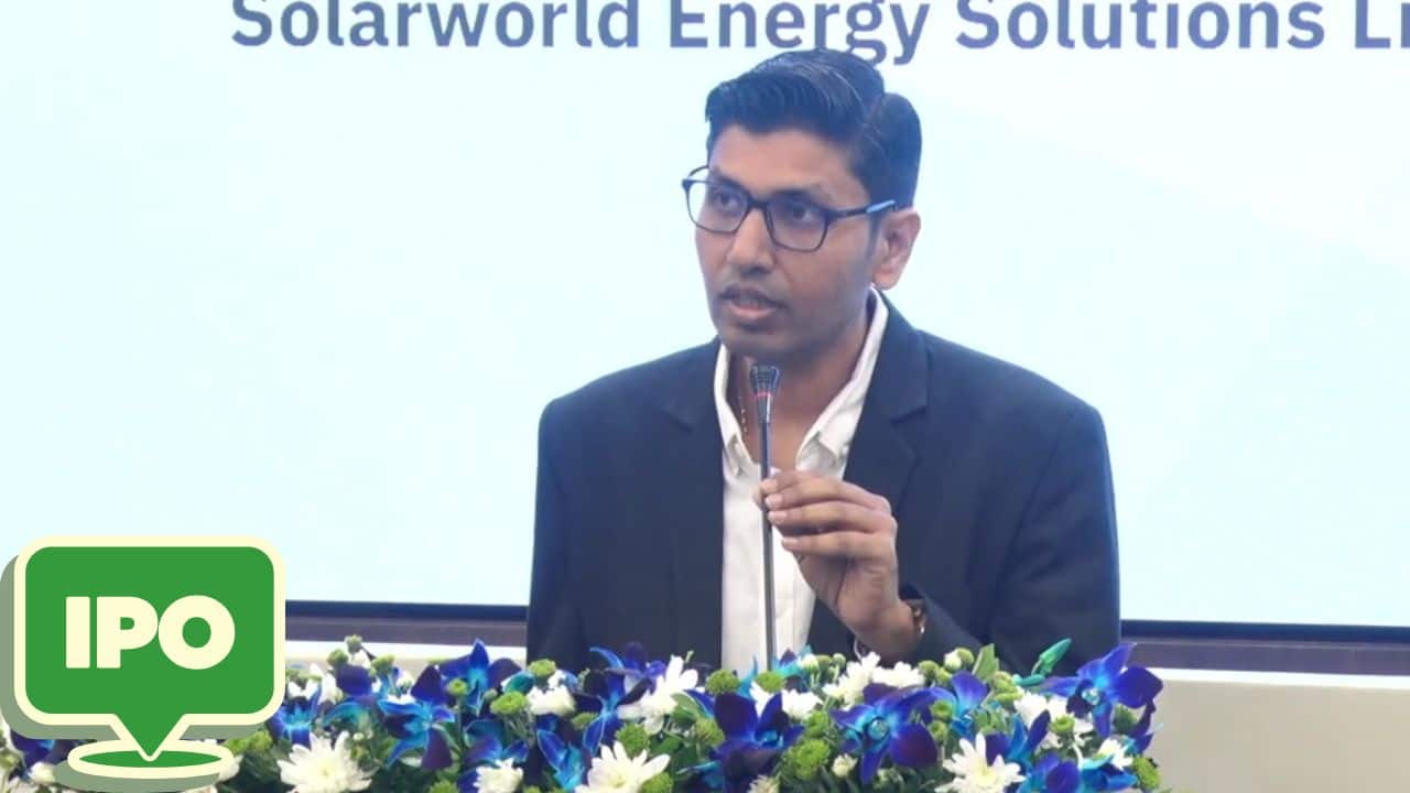 Solarworld Energy shares make stock market debut with 11% premium on NSE