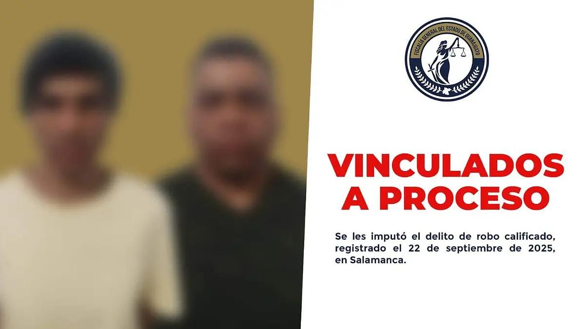 Vinculan a proceso por delito de robo calificado a Gerardo Ulises “N” y Samuel “N
