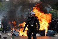Nationwide protests in France turn new prime minister's first day into chaos