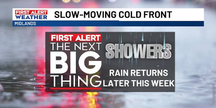 FIRST ALERT: Rain chances increasing for the upcoming weekend
