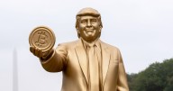 Why Is There a Gold Trump Statue Outside the Capitol?