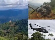 ELN se adjudicó el ataque al helicóptero que dejó 13 policías muertos en Amalfi; Gobernación insiste en que fueron las disidencias