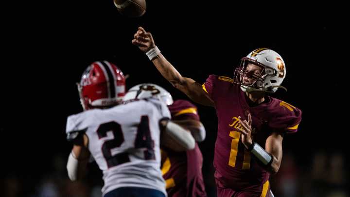 Gibson Southern host Heritage Hills in Friday night football action