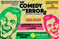 Free show filled with mistaken identity: Staten Island Shakespearean Theatre presents  ‘The Comedy of Errors’ at Snug Harbor