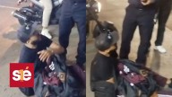 Mujer da a luz en plena calle en la GAM y abandona a su bebé; video revela el momento