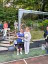 Green light for Amber at Mortonhall tennis club