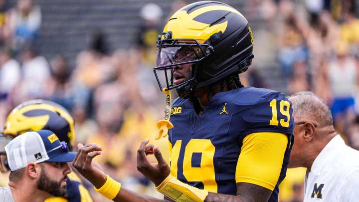 Bryce Underwood grade: Michigan QB stats vs Central Michigan in Week 3