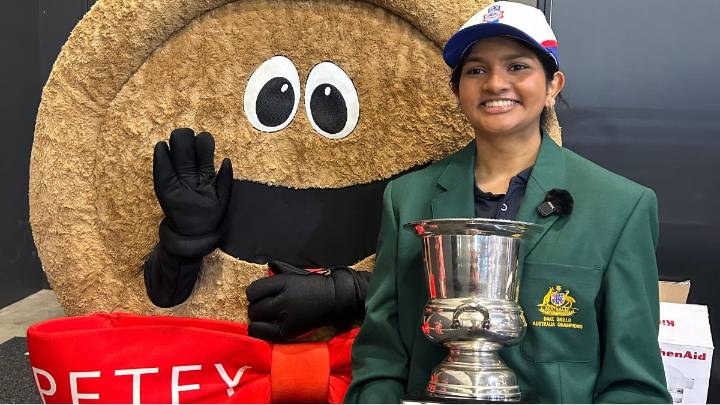 Adelaide apprentice pastry chef crowned Australia’s best at national Bake Skills competition