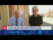 Apple CEO Tim Cook goes one-on-one with Jim Cramer