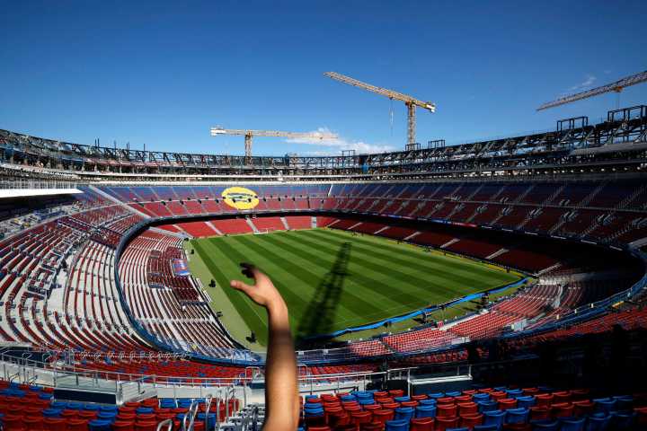 El Barça defiende que el Spotify Camp Nou es seguro y quiere estrenarlo ya este domingo