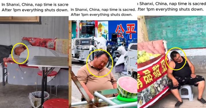 “Después de la 1 pm todo se cierra”: video muestra cómo en China la hora de la siesta es sagrada
