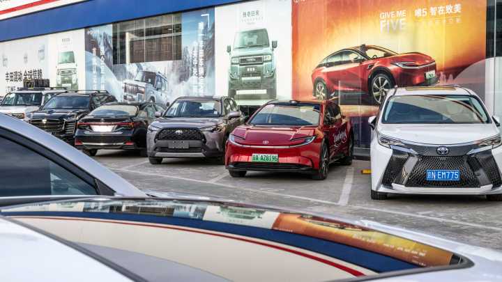 Toyota buoyed by China, North America as Japan sales slump