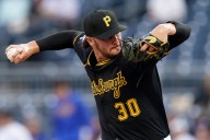 Skenes pitches 6 scoreless innings and Pirates hold off Dodgers 5