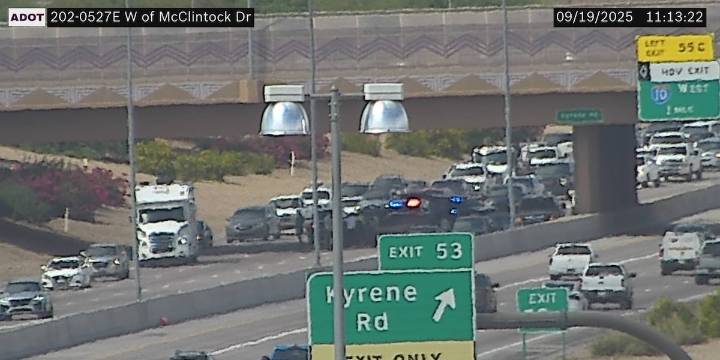 Person seriously hurt after rollover crash on Loop 202 in Chandler