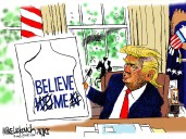 Cartoon: It's a just hoax, okay?