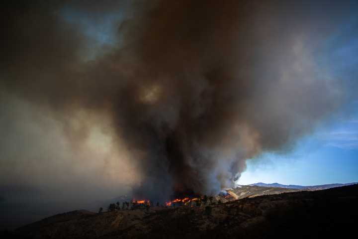 Garnet Fire Update: Warning Issued As Impacts Visible From Space