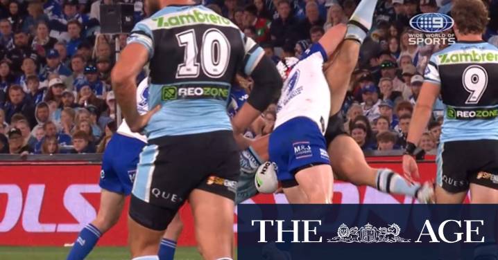 Mahoney put on report for ugly act