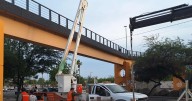 Trabajan en electrificación para paradas de camiones