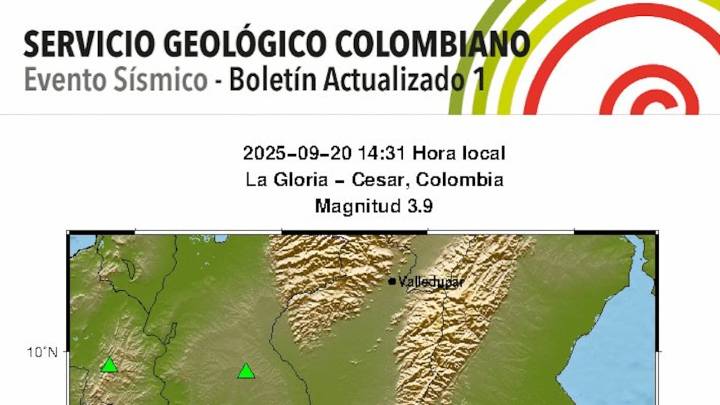 Fuerte temblor sacudió a el país en la tarde de este sábado; conozca el epicentro