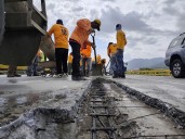 Avanzan trabajos de rehabilitación y mantenimiento en el Viaducto La Cabrera
