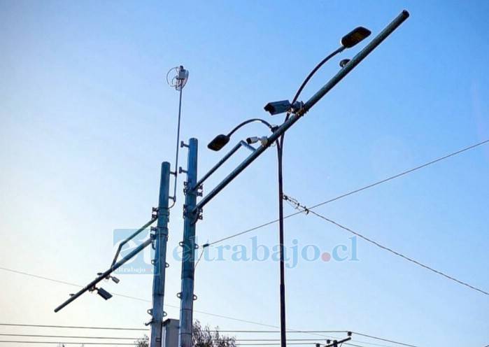 Inauguran pórtico de cámaras de televigilancia en Putaendo