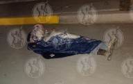 Dejan encobijado en calles de Tierra Nueva