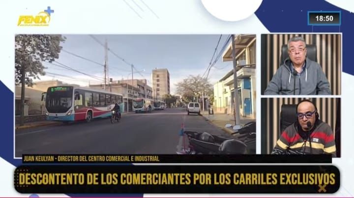 Juan Keulyan sobre los carriles exclusivos: "Se hacen las cosas sin pensar y perjudican al comercio"