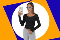 This SKIMS-like top is a great  layering piece for fall at 56% off