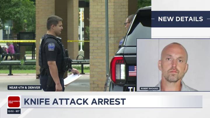 Woman stabbed on Tulsa bus, suspect in custody