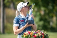 Hull takes advantage of Thitikul's final-hole meltdown to win Kroger Queen City title