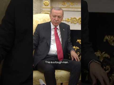 Trump says Turkey's Erdogan Is a 'tough man'