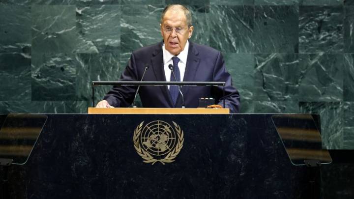 Rusia dará una "respuesta decisiva" a cualquier agresión, dice el ministro de Asuntos Exteriores ruso ante la ONU