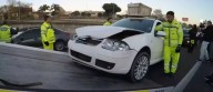 17 kilómetros de congestión. Caos en Panamericana por un choque entre al menos 7 autos