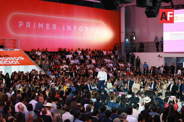 Alcalde de Tlajomulco, Jalisco presentó su primer informe de gobierno