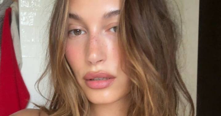 Hailey Bieber Paired Her Thong Bikini With A Cowboy Hat