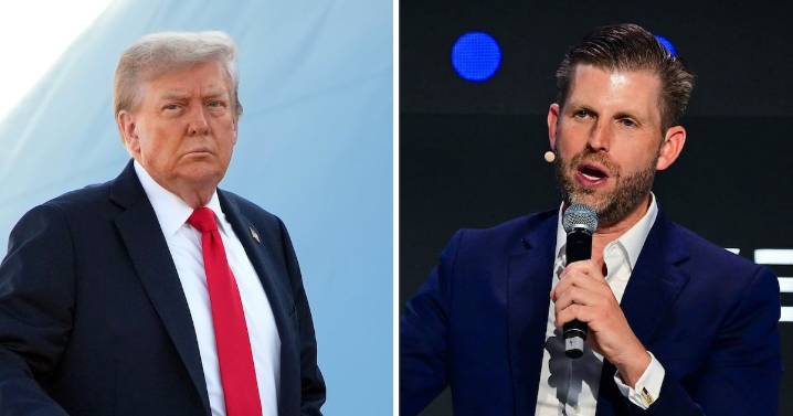 Eric Trump Suffers Total Meltdown Over Wild Rumor About His Dad