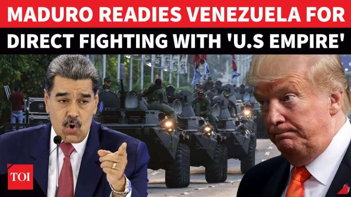 'Every Venezuelan': Maduro Says Venezuela Enlisting, Preparing To Repel Aggression From 'US Empire'