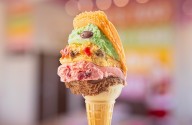 Iconic Chicago Ice Cream Shop Rainbow Cone Opens 26th Location Near Millennium Park