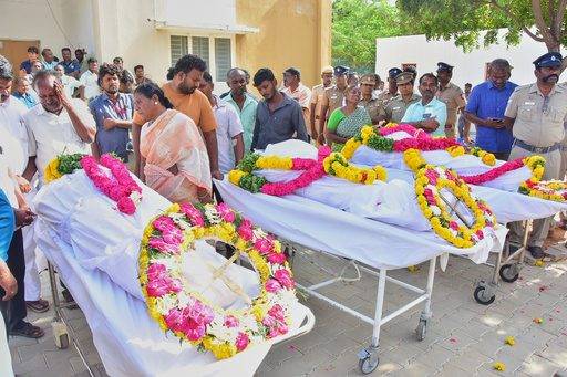 Death toll climbs to 40 after stampede at political rally for popular actor Vijay in southern India