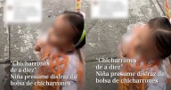 Niña enternece en redes al presumir su disfraz de chicharrones gritando: “¡Chicharrones a 10!”
