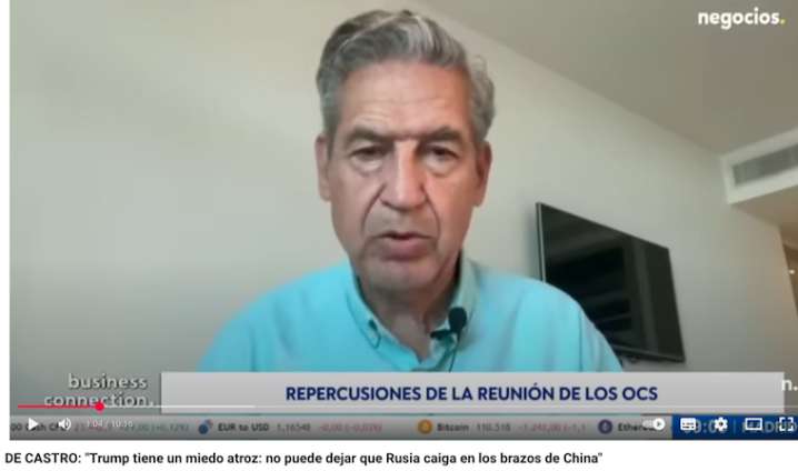 (VIDEO) Trump tiene un miedo atroz: no puede dejar que Rusia caiga en los brazos de China