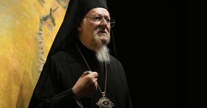 Eastern Orthodox leader is on a US visit to meet with Trump and receive award for environmental work