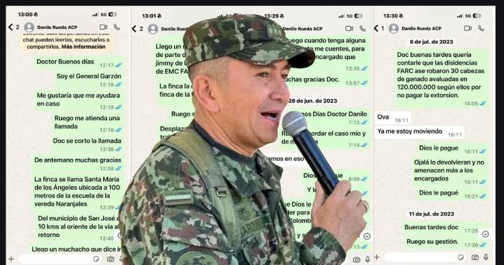 Escándalo de narcotráfico: Chats de general Garzón muestran advertencias ignoradas por el Gobierno