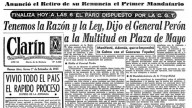 Ecos del 55: en vez de marchas y silencios, otro Nunca Más