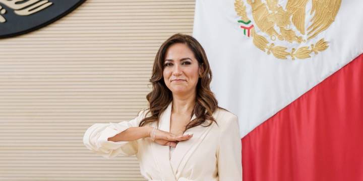 Libia Denisse García, primera gobernadora de Guanajuato y la única mujer en encabezar el Grito en la cuna de la Independencia