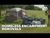 Advocates say Trump's homeless encampment operations are making their jobs harder